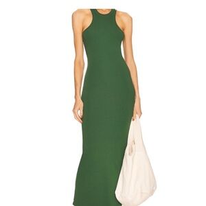 Helsa Green Sleeveless Dress
